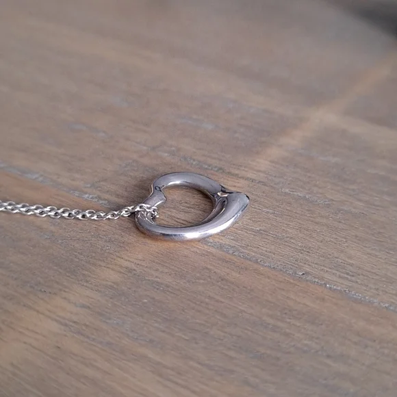 Authentic Tiffany & Co. Elsa Peretti heart necklace - Picture 3 of 13